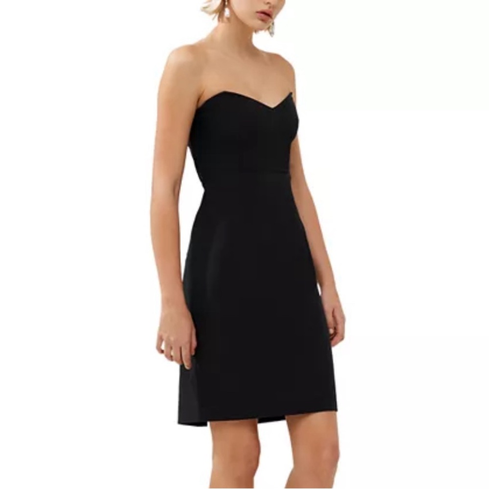 FRENCH CONNECTION Echo Strapless Crepe Dress